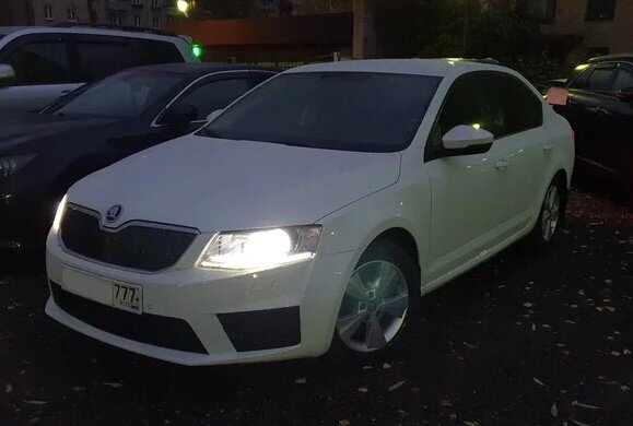 Мой авто, уже на зимних тапках (вид не тот)