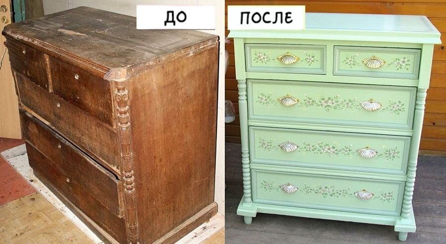 Как получилось, что вы увлеклись перекраской мебели?