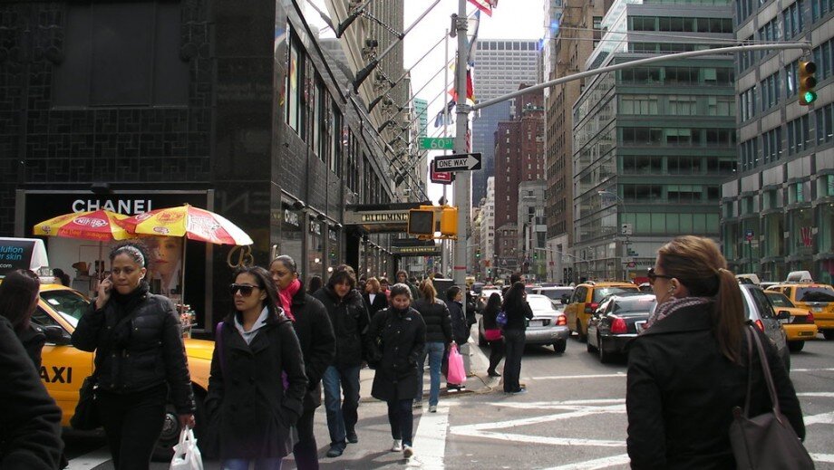 Улица Нью-Йорка