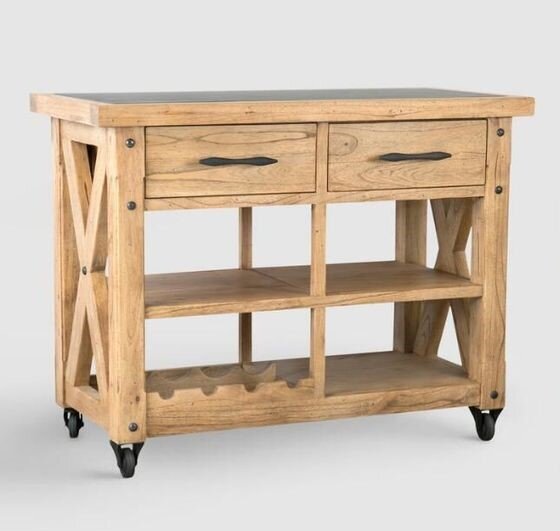 Это кухонный остров - лучшее решение наших дачных проблем