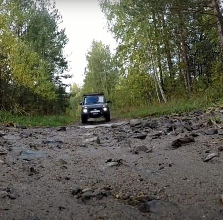 Лесные тропы Ниве нипочем!