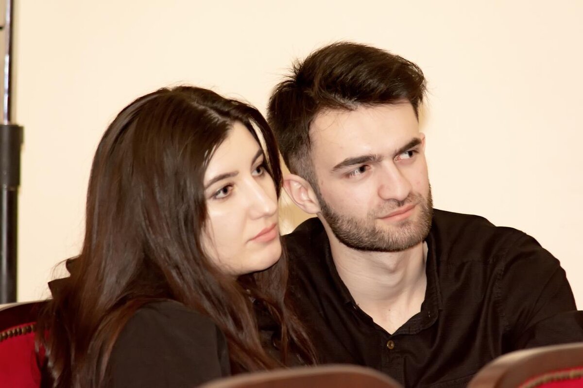 Магомед Мусаев и Назиля Демирова в Театре Поэзии (г. Махачкала)