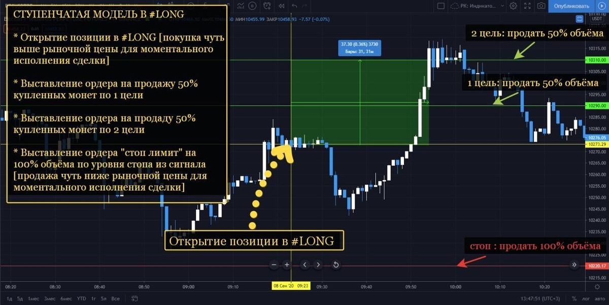 Ступенчатая модель в логн