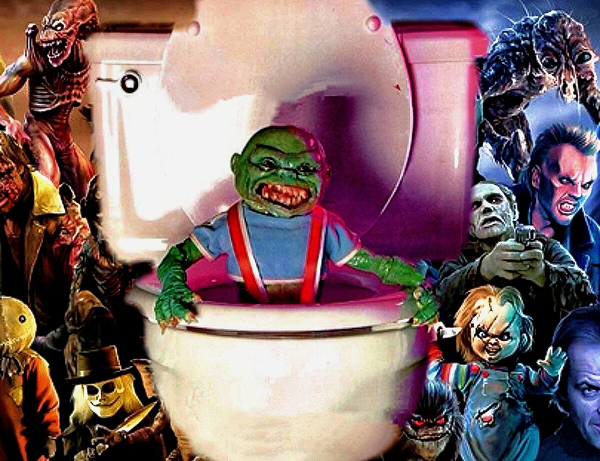 Вторая часть обзора лучших ужастиков 80-х. Узнали героев с постера? Пишите в комментариях! 