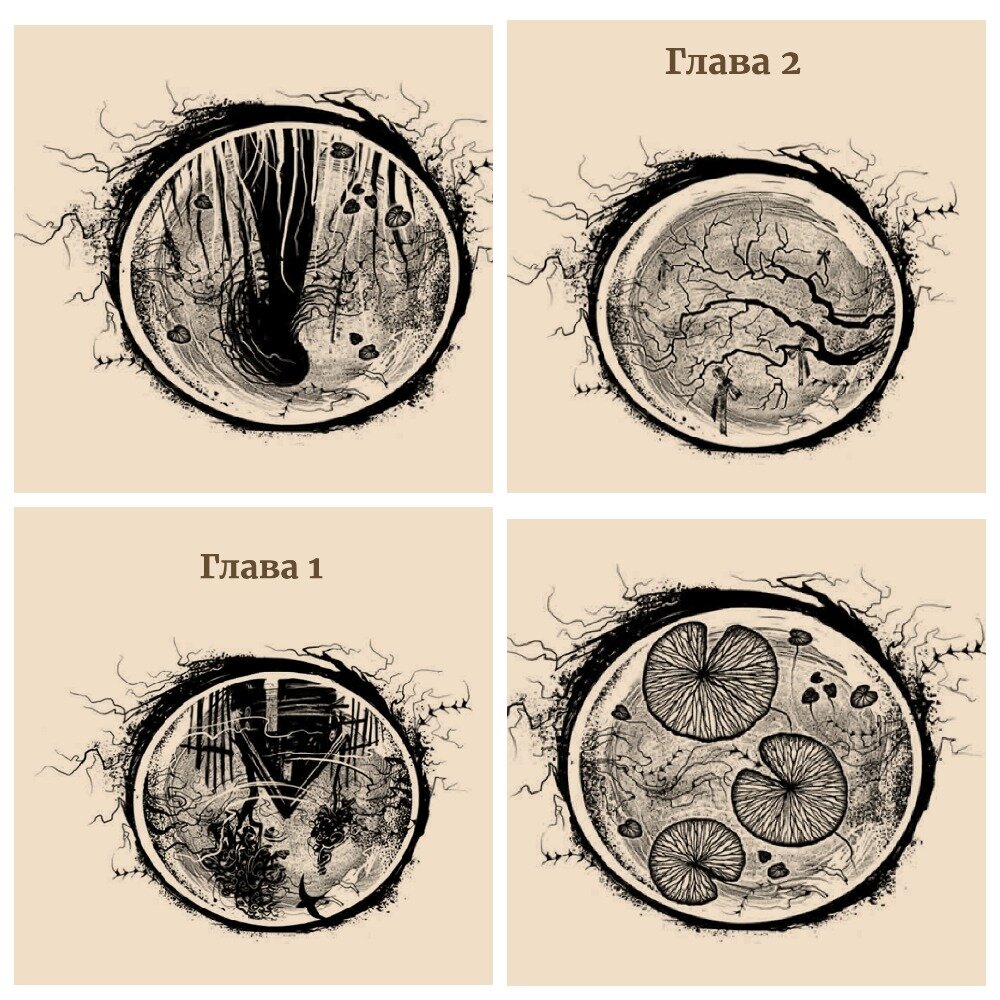 так же отлично дополняют книгу небольшие иллюстрации перед каждой главой