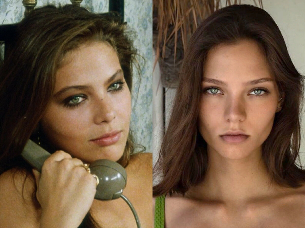 Орнелла Мути и Алеся Каф