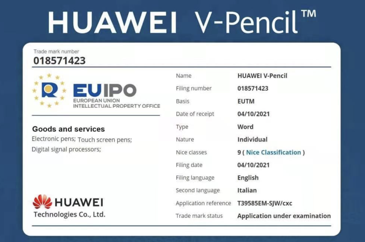 Компания Huawei уже несколько лет производит некоторые мобильные гаджеты с поддержкой стилуса серии M-Pencil.