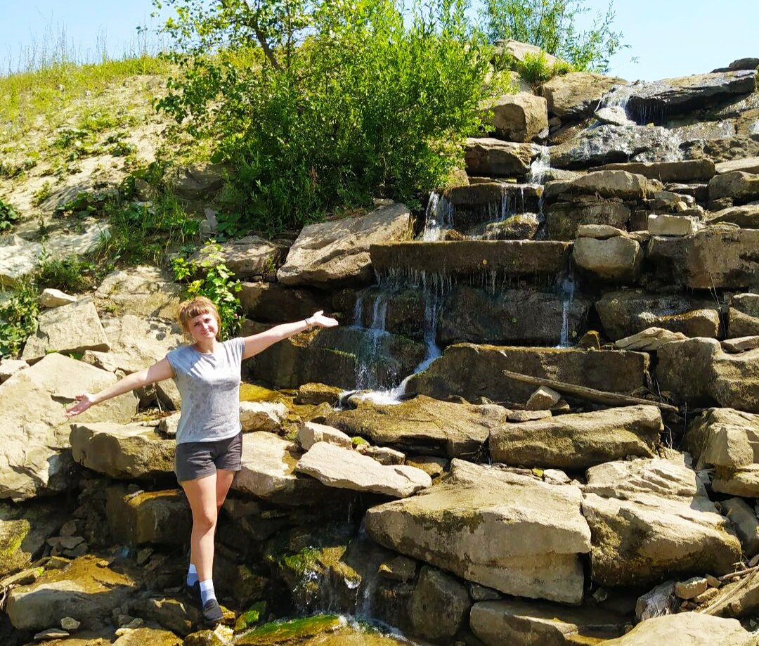 Водопад в Сырейке, фото из личного архива