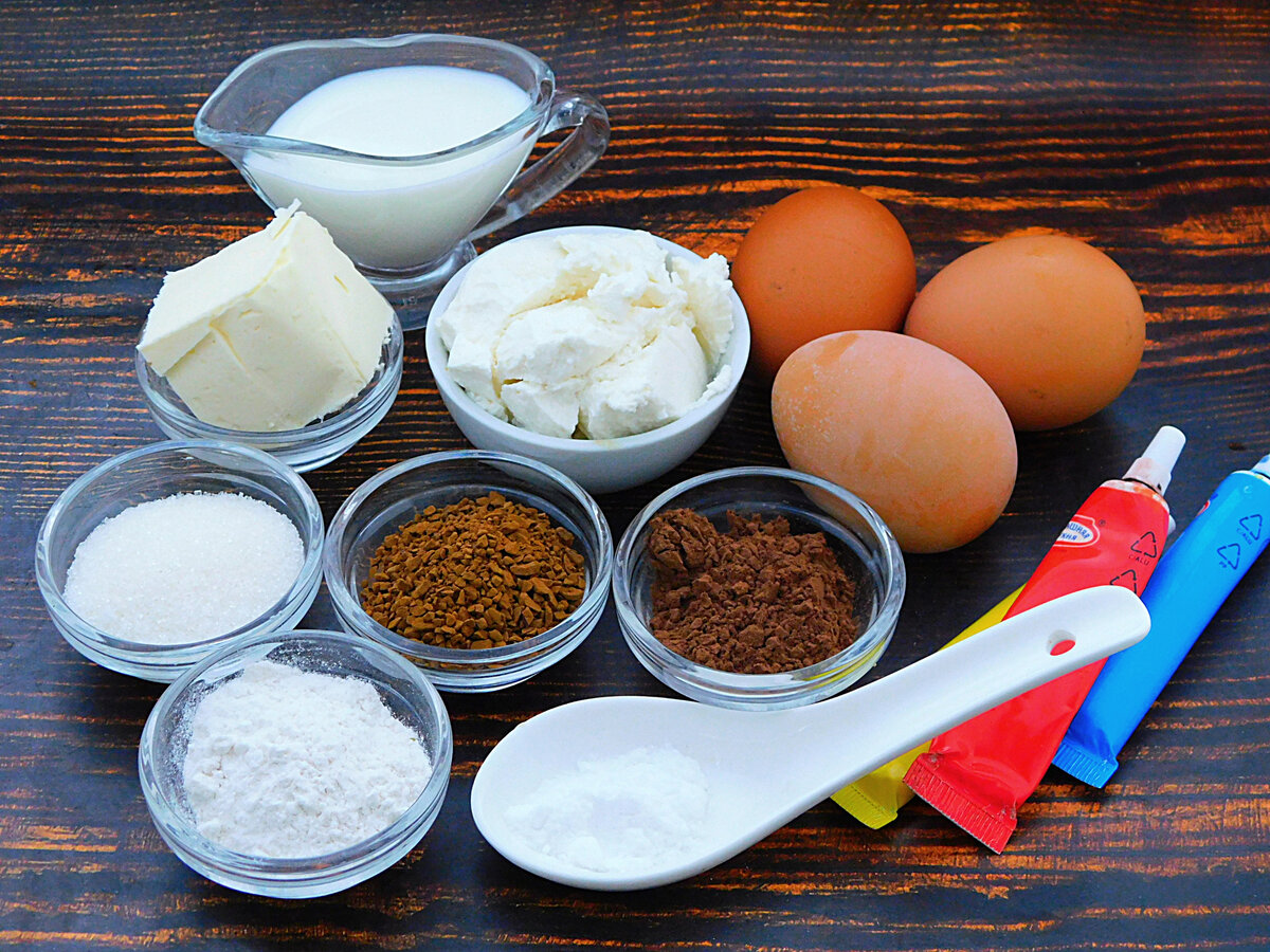 Ингредиенты для приготовления торта Гарри Поттера