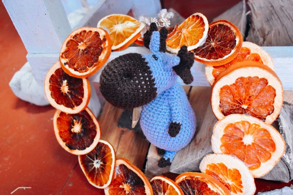 Вязание крючком. Мастер-класс Игрушка лось