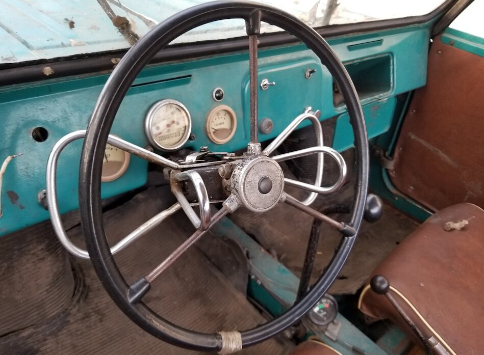 Внутри мотоколяски с ручным управлением. www.drive2.ru