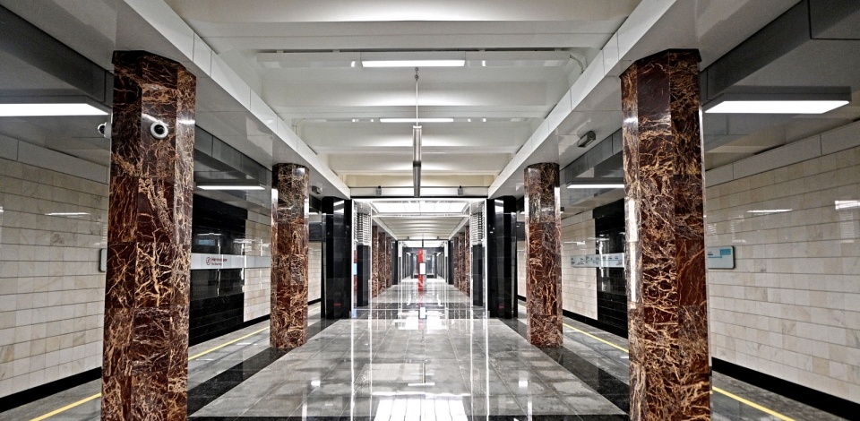 Станция Каховская БКЛ Московского метрополитена