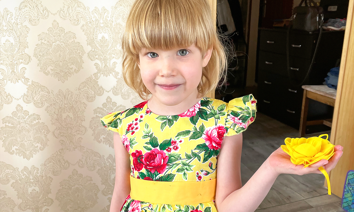 Лиза Яппарова, подопечная фонда "Алёша"