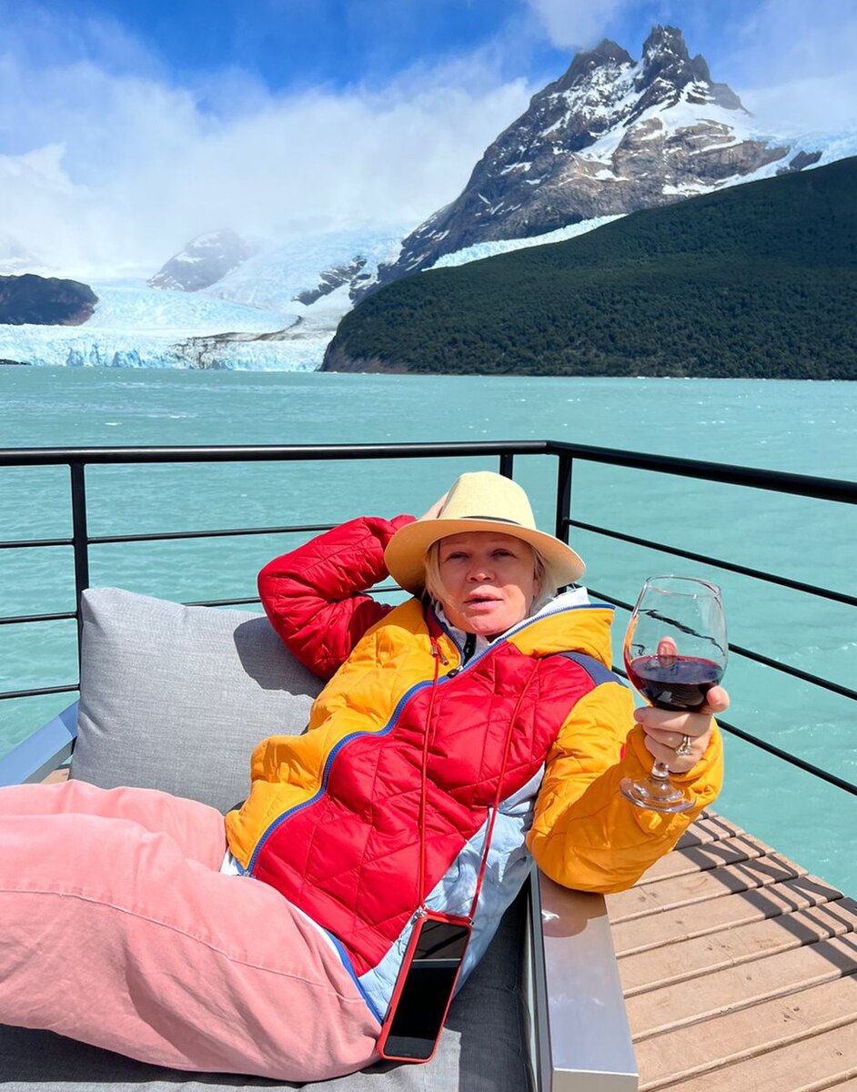     Елена Валюшкина во время путешествия по Аргентине.  Личный архив