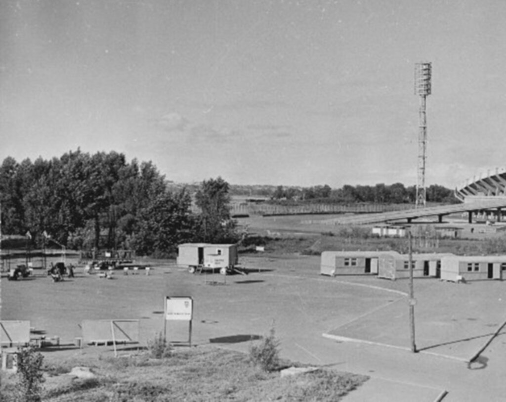 Красноярск, выставка «Технический прогресс на стройках Красноярска», 1969 год