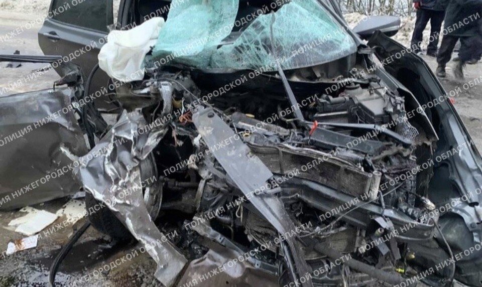     Водитель иномарки погибла.  ГУ МВД по Нижегородской области