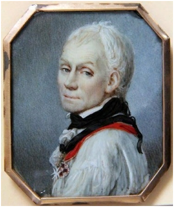 Ксавье де Местр. Портрет А.В. Суворова. 1799 г. Музей-панорама «Бородинская битва».