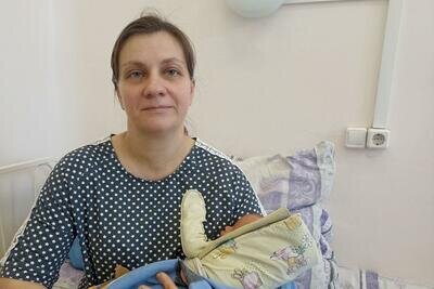    Многодетная мать © Пресс-служба Министерства здравоохранения Московской области