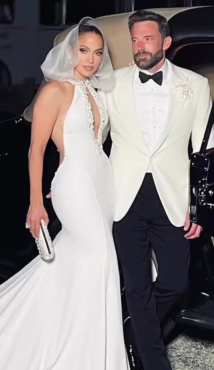    Свадебное фото Дженнифер Лопес и Бена Аффлека Фото: Инстаграм (запрещен в РФ)