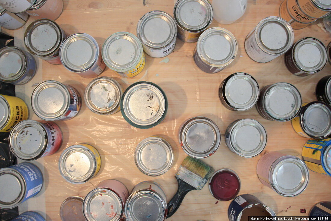 Множество банок