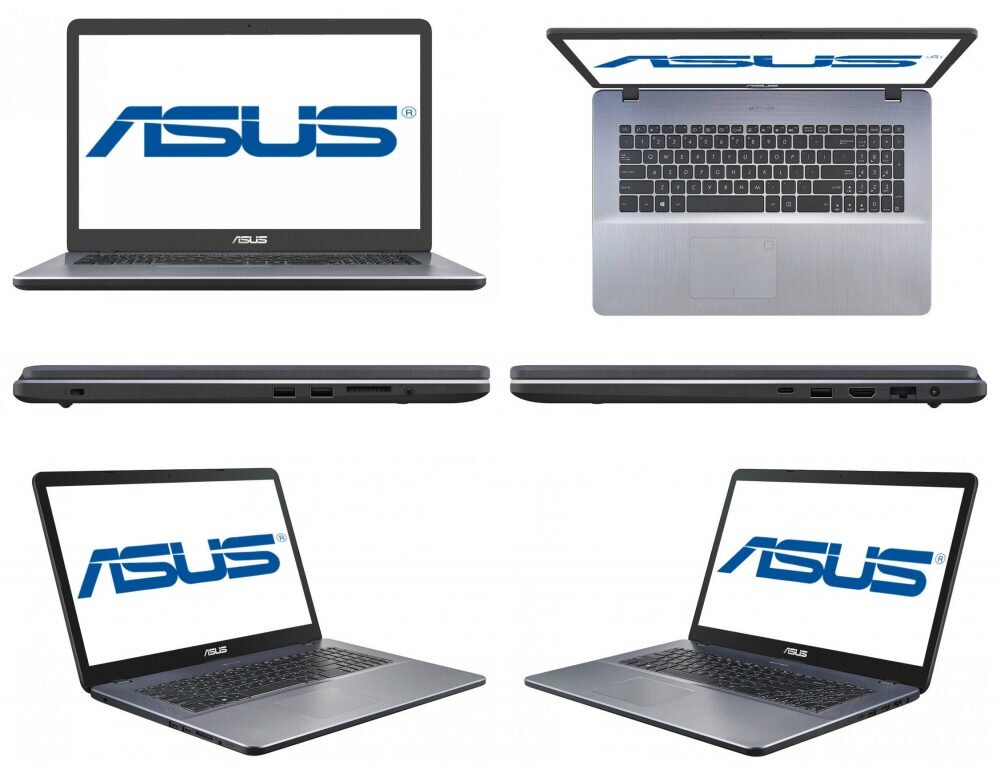 Дизайн ноутбука ASUS Vivobook 17 X705MA
