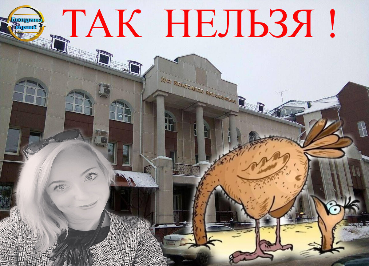 Коллаж "Блондинка вправе!" Саховская О.В.