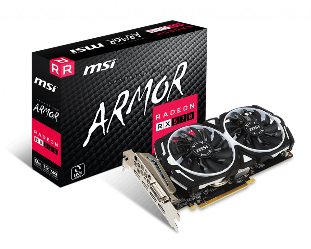 MSI AMD Radeon RX 570 ARMOR OC