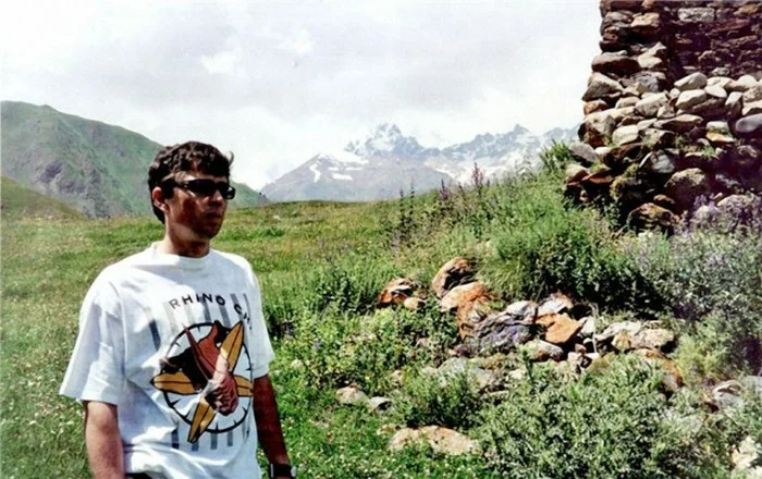 Сергей Бодров в Кармадонском Ущелье