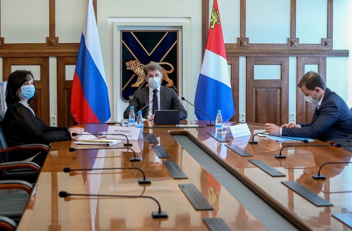 Фото: primorsky.ru, Олег Кожемяко намерен посятить городской округ
