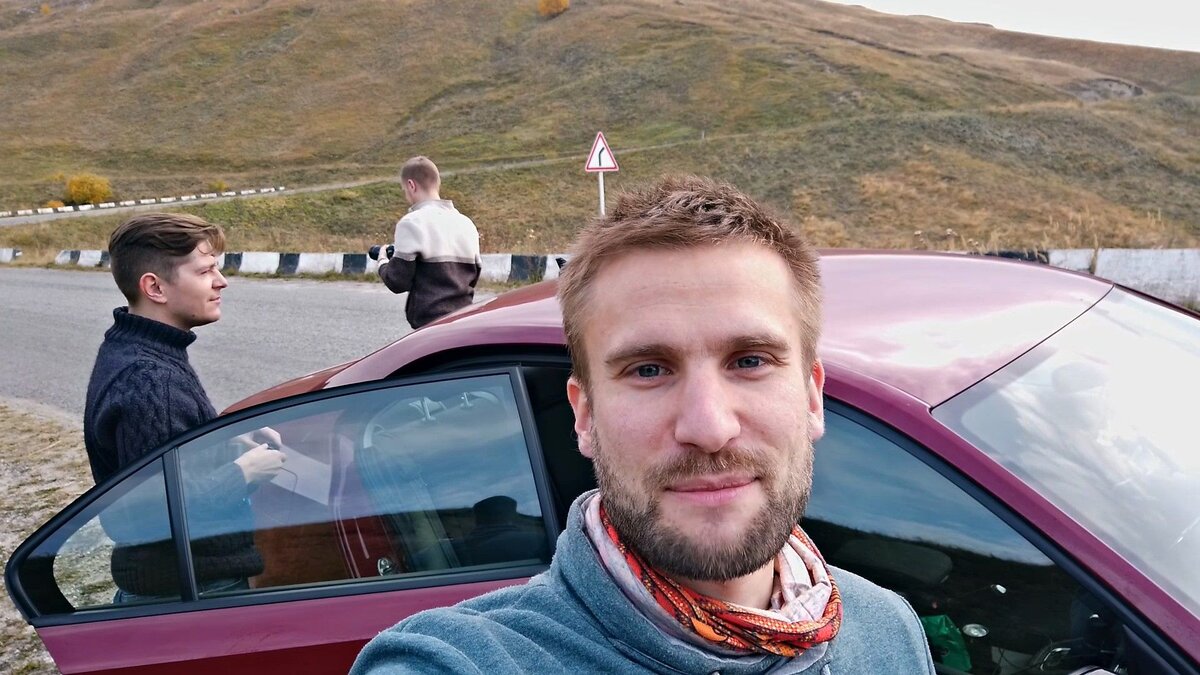 по пути в Домбай