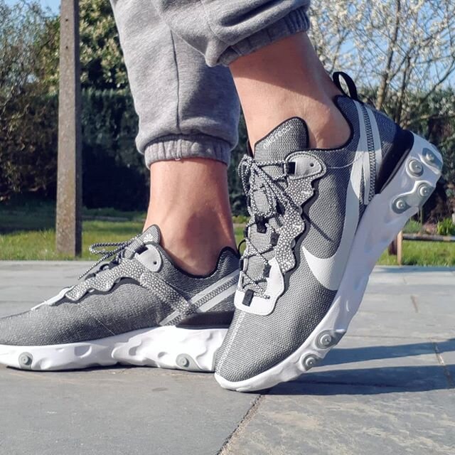 Nike react sale element 55 overbranded