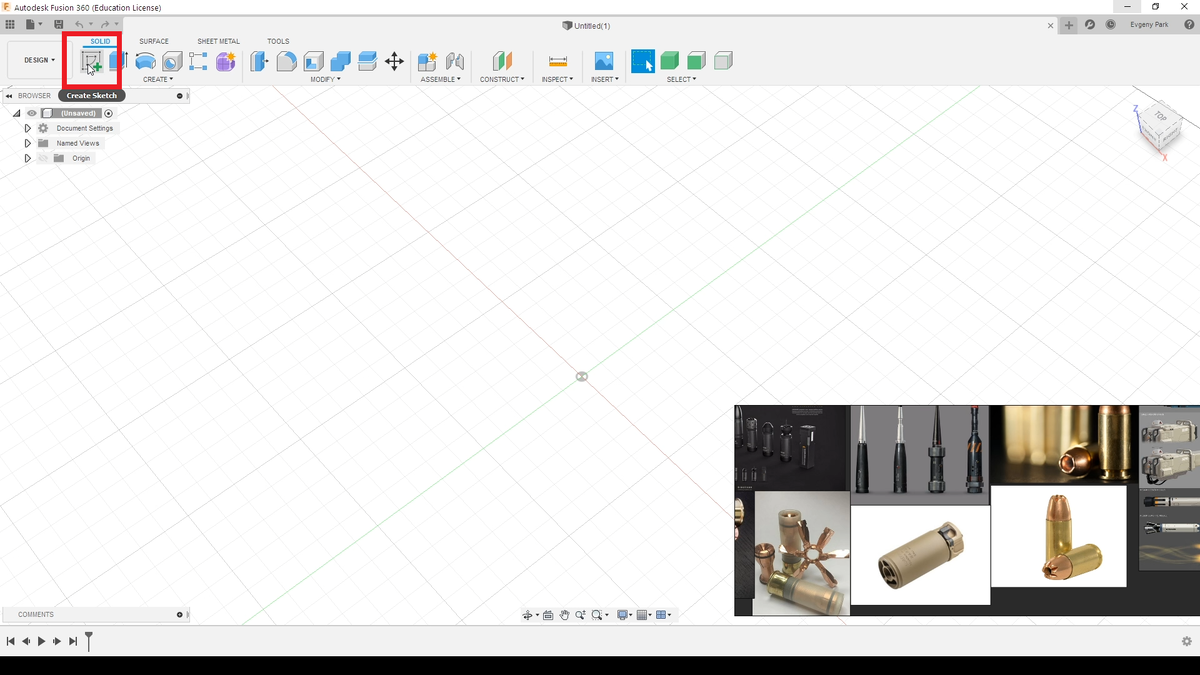 Fusion 360 как вставить картинку