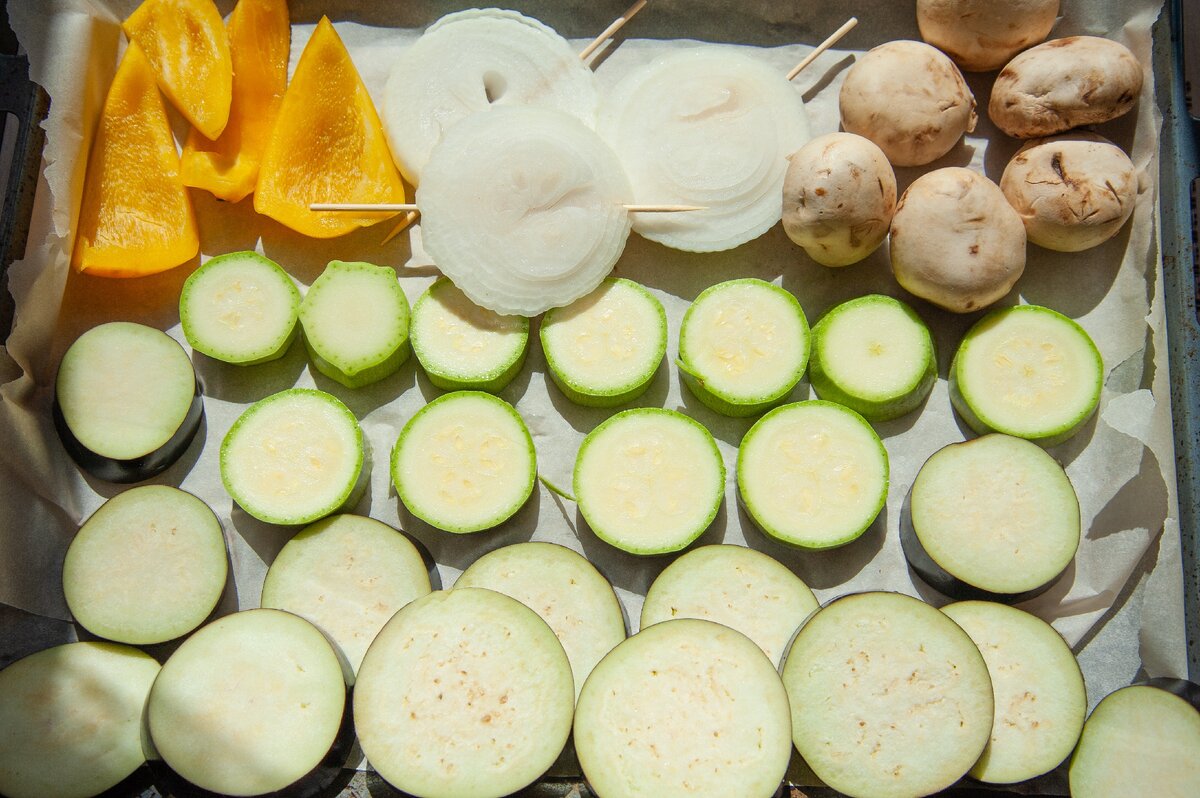 Подготавливаем овощи