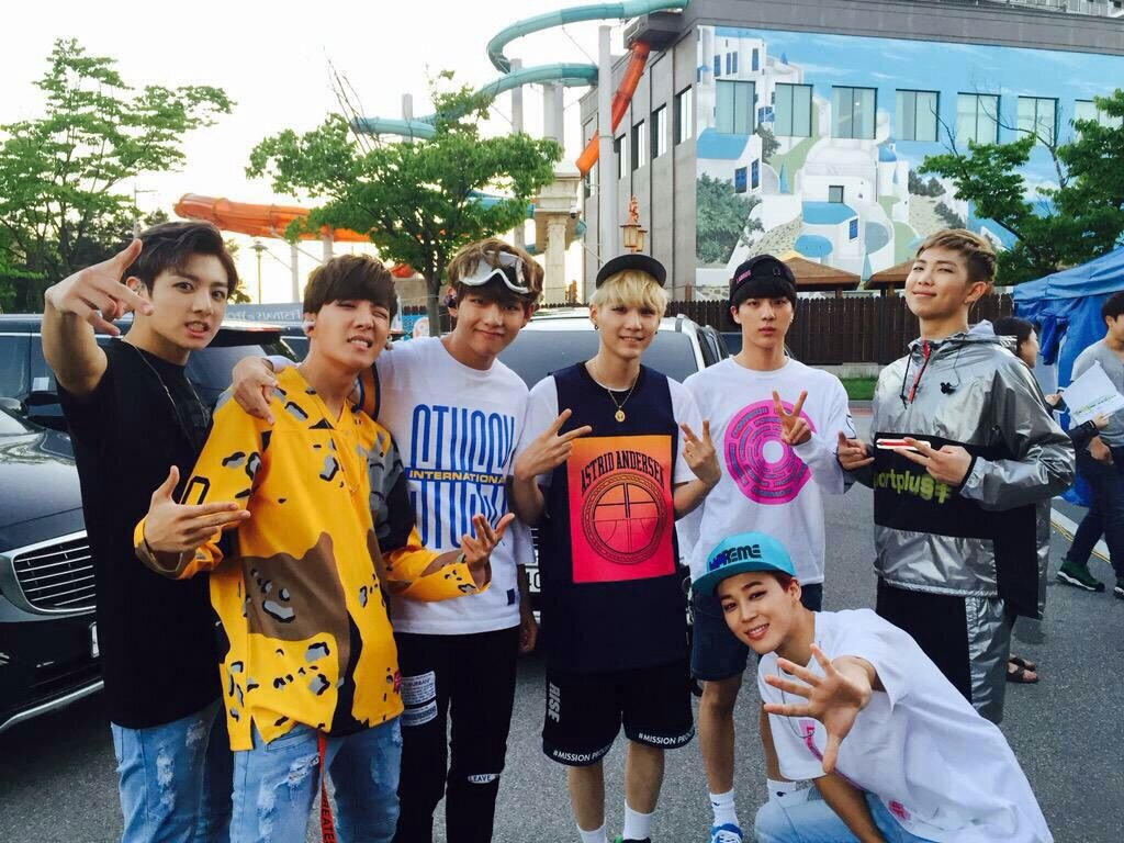 Предебютное фото BTS