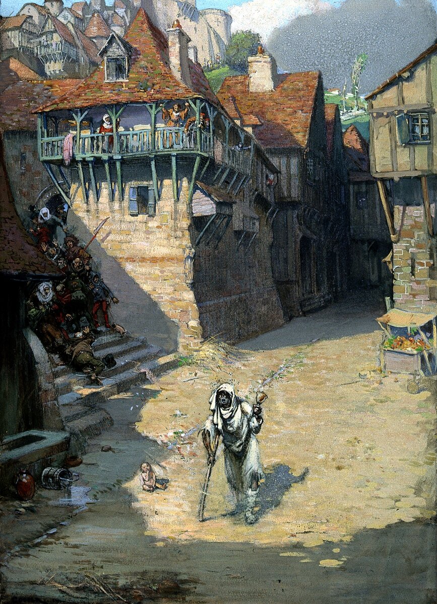 Ричард Теннант Купер «Прокажённый», 1912 год