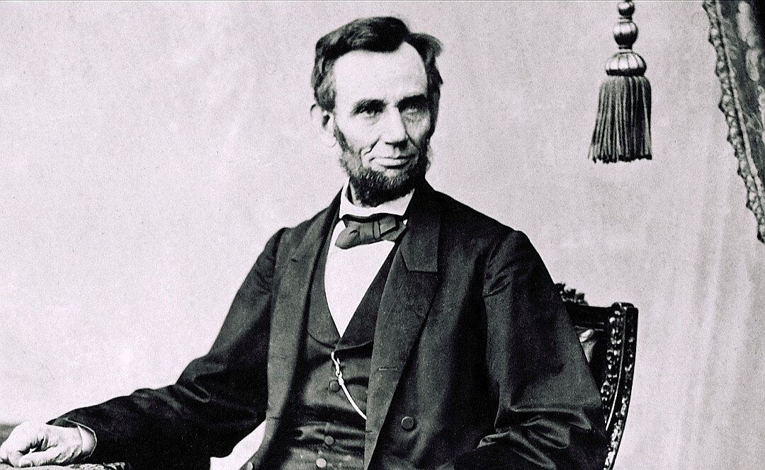 Авраам Линкольн. Иллюстрация к тесту.