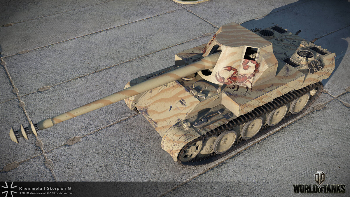 Один из лучших премиум танков Skorpion G.