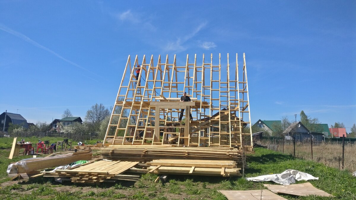 Каркас A-Frame hause