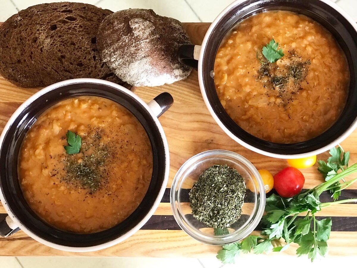 Турецкий чечевичный суп
