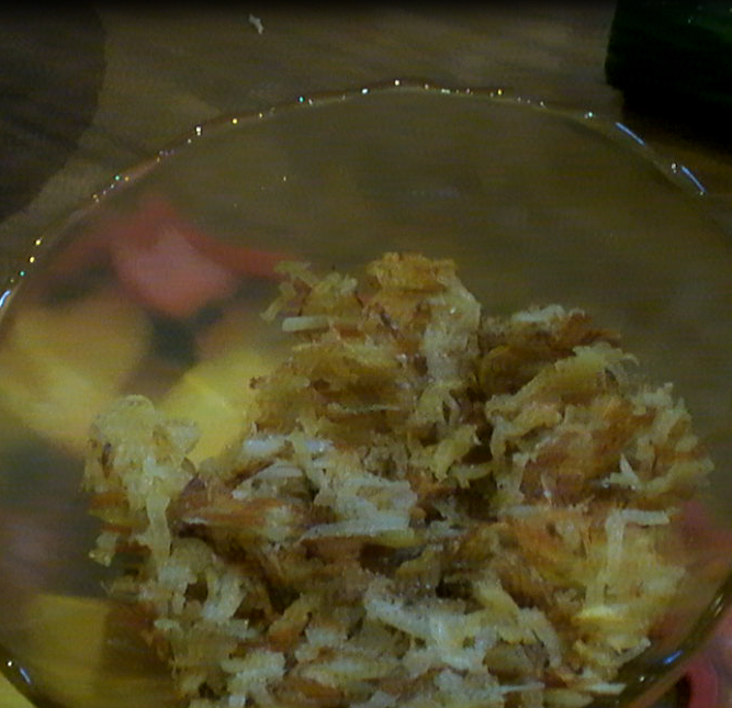 жареный картофель