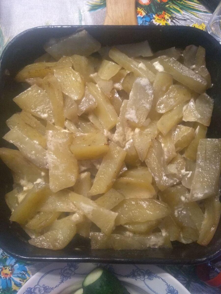 Фото автора. Картошечка к рыбке