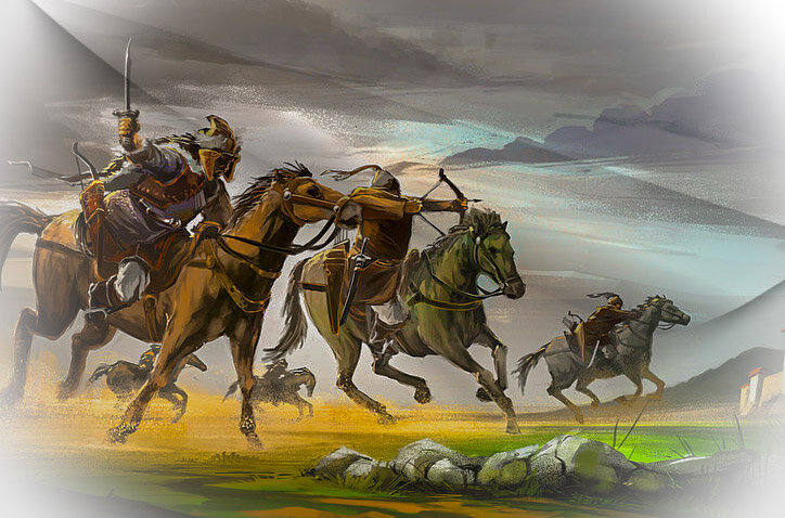 Лёгкая конница гуннов
