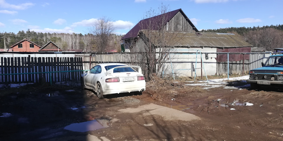 oyota Celica GT-Four 1994–99 вид сзади.