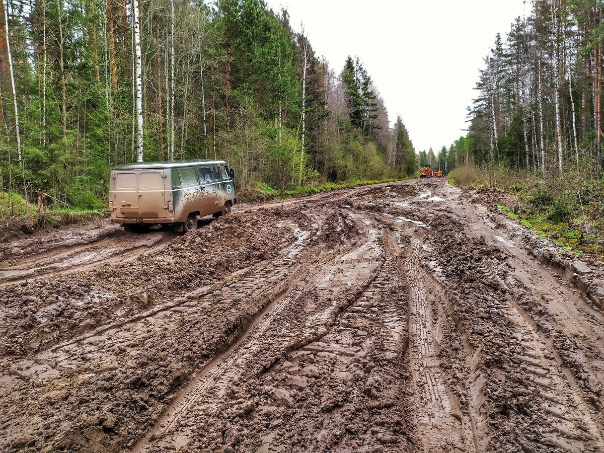 Дорога Вытегра Ошта