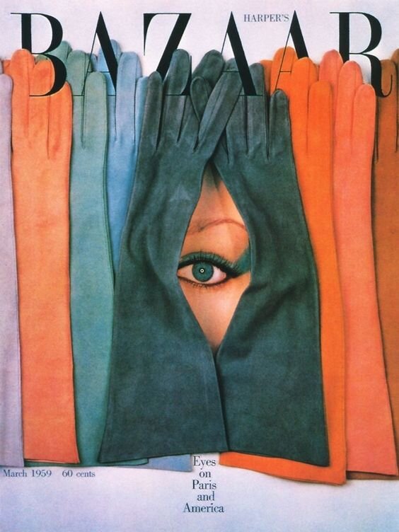 Журнал Harper's Bazaar обложка март 1959 года