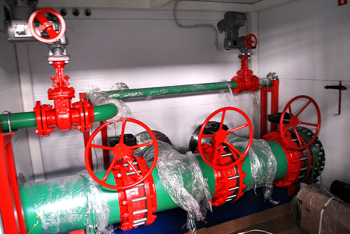 Камера переключения задвижек