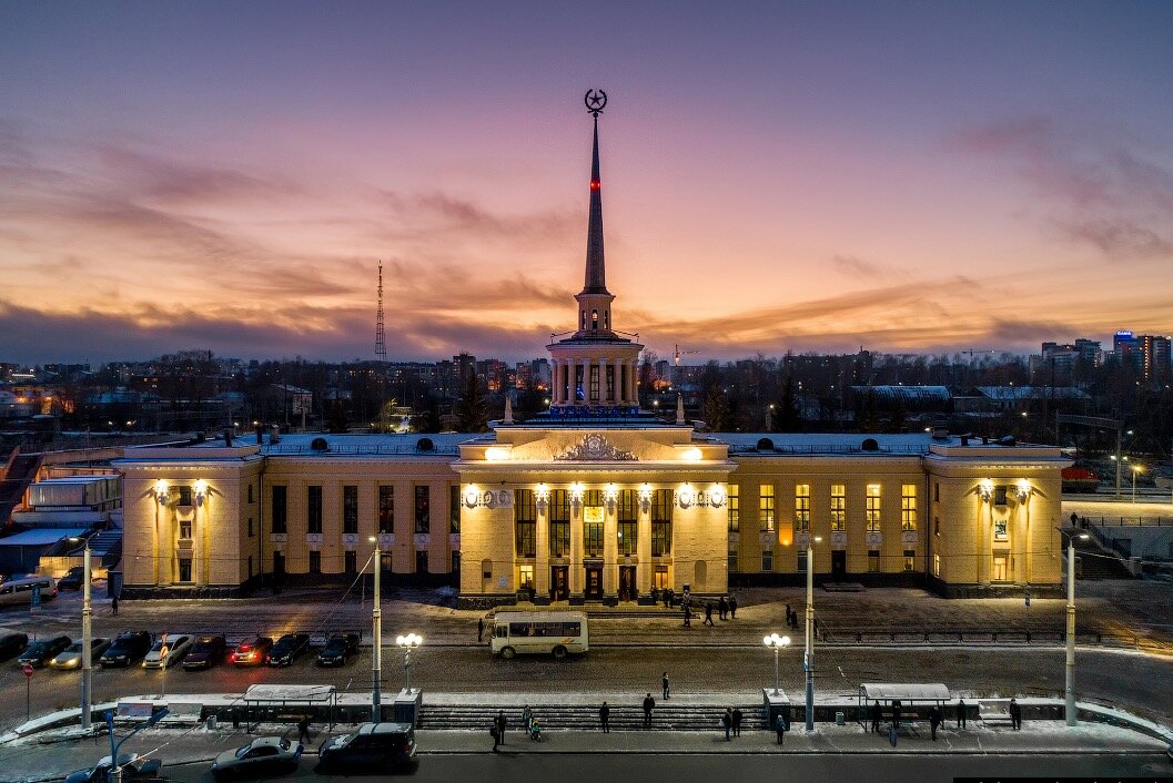 Вокзал в петрозаводске фото