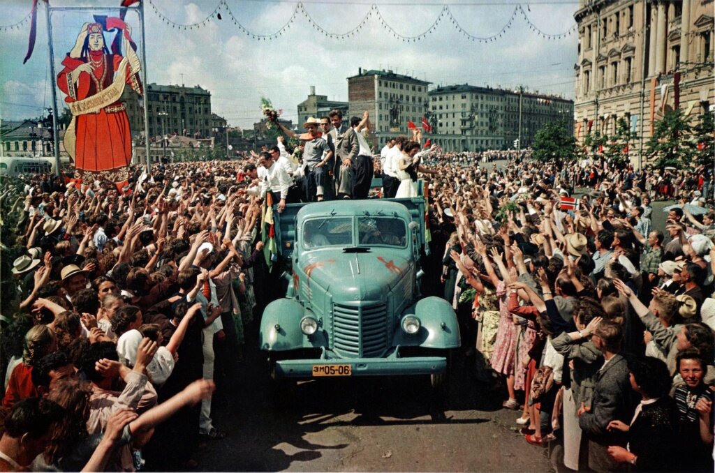 Всемирный фестиваль молодежи и студентов, Москва, 28 июля 1957 год