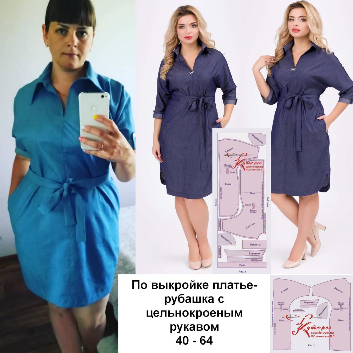 Как сшить женскую рубашку — BurdaStyle.ru