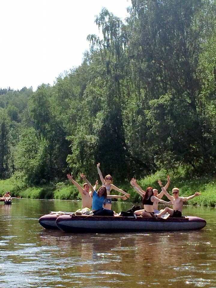 Наш катамаран. 